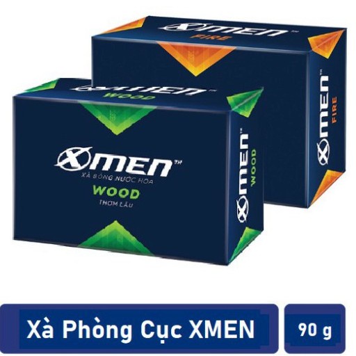 Xà phòng tắm nam Xmen 90g / Xà bông cục X men