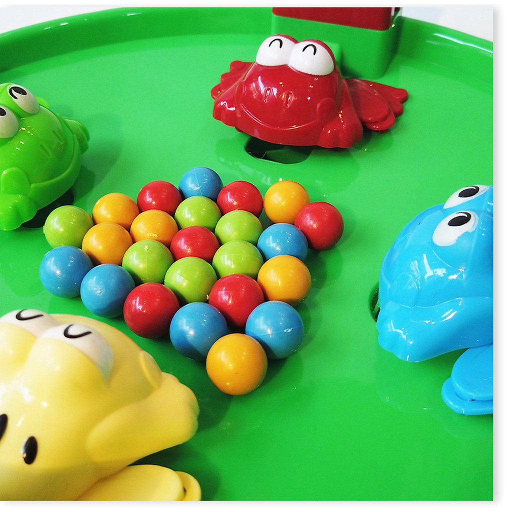 Đồ chơi ếch  ⛔GIÁ SỈ⛔  Bộ Trò chơi ếch gắp hạt tương cho bé, giúp trẻ em thư giãn vui nhộn 4700