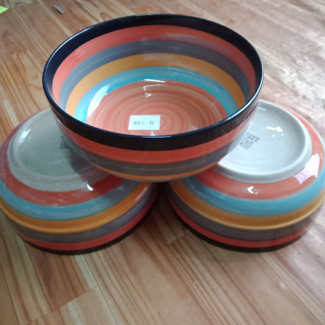 [Gốm-sứ] Tô tráng men ngũ sắc cao cấp 17*7,5cm