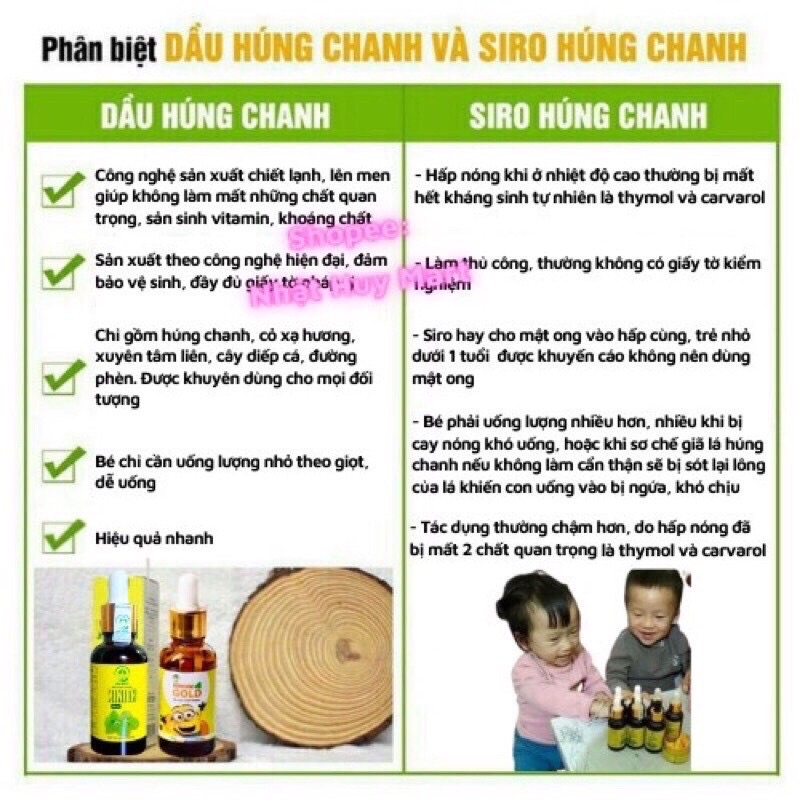 Dầu húng chanh minion