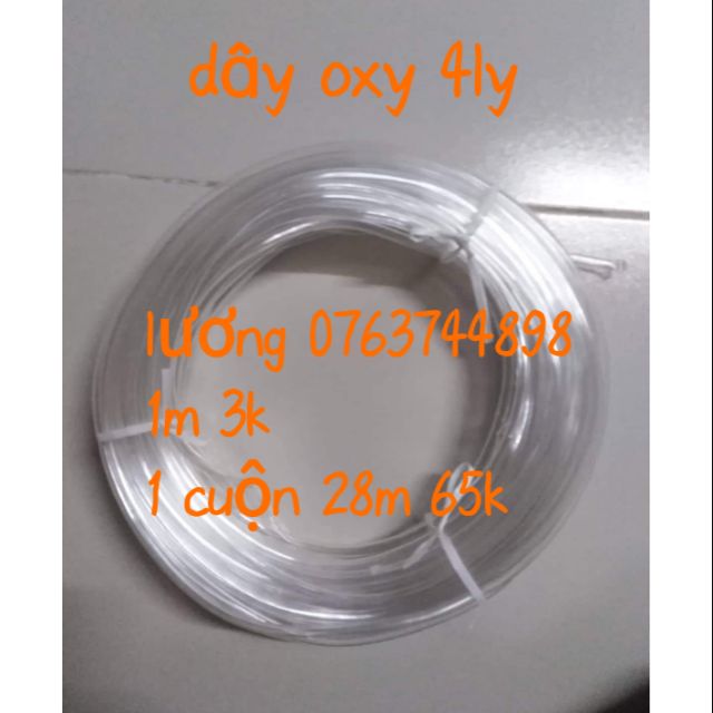 dây oxy cho hồ cá 4ly - 5ly