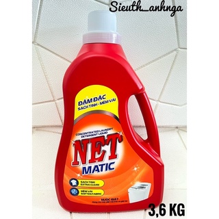 Nước giặt đậm đặc net matic can 3,3kg 3,6kg - ảnh sản phẩm 2