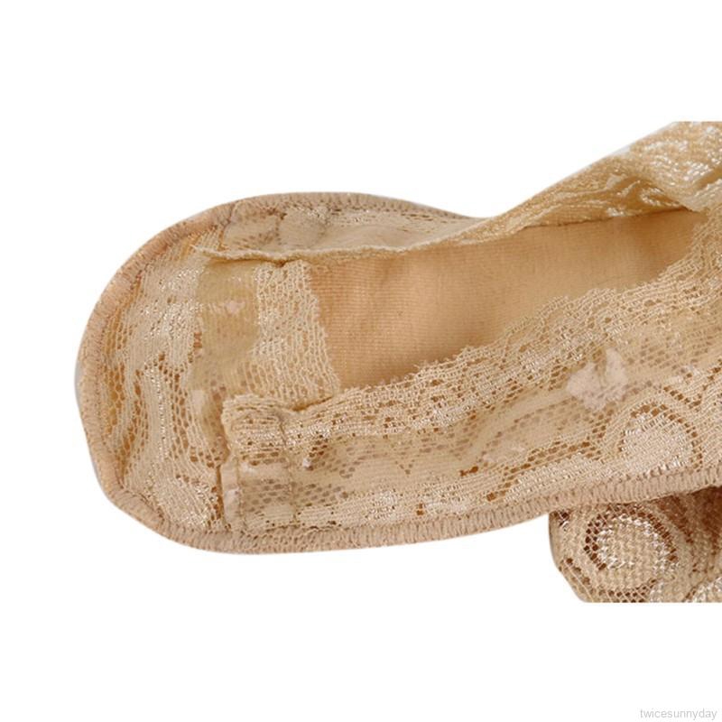 Vớ cotton phối ren chống trượt xinh xắn dành cho bé gái