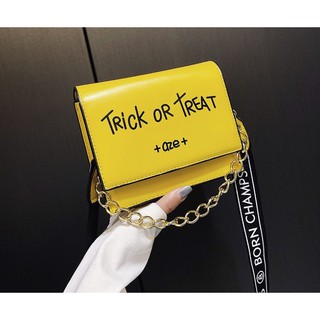 Túi Trick or Treat phối hai dây sang chảnh