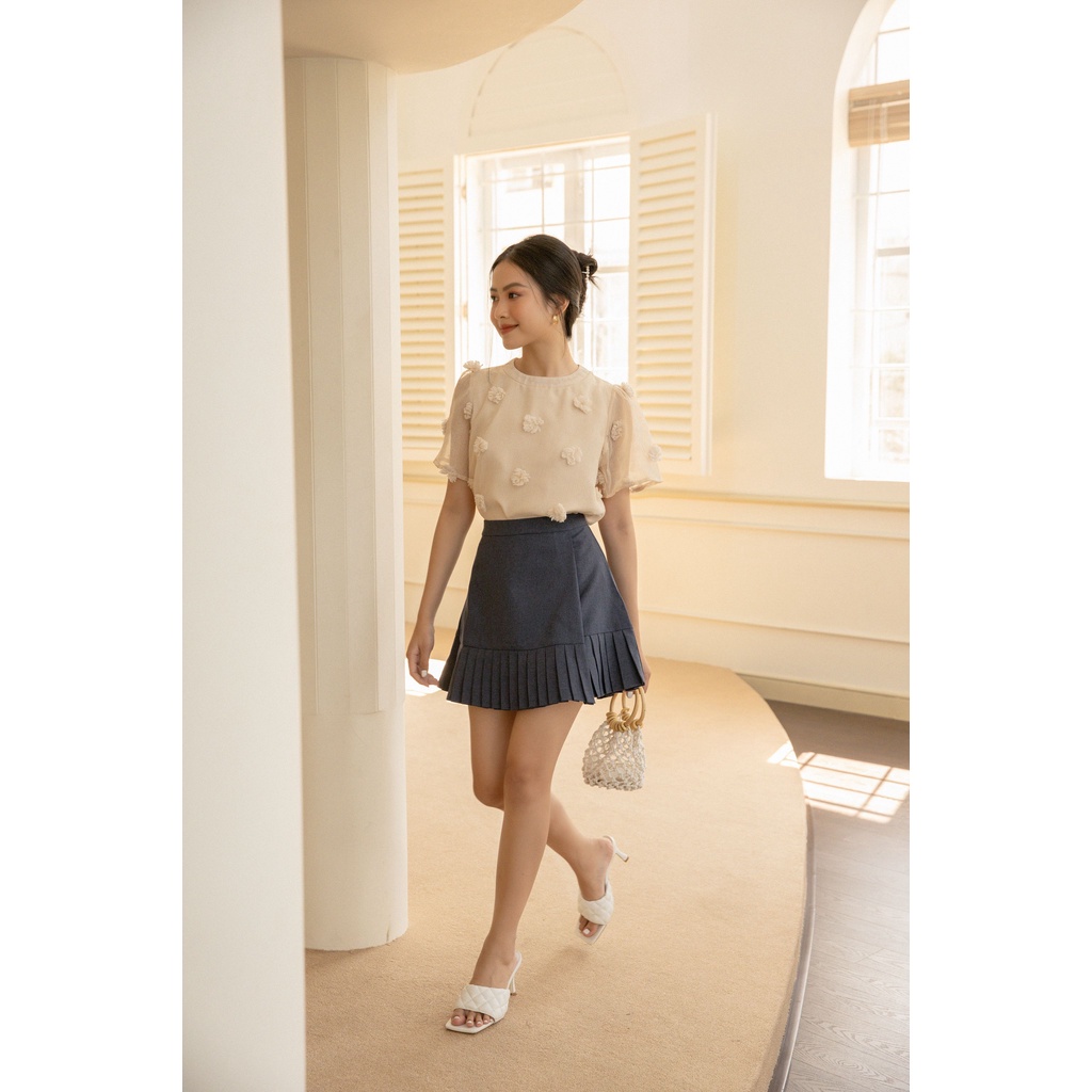 OLV - Áo Airy Top in Beige