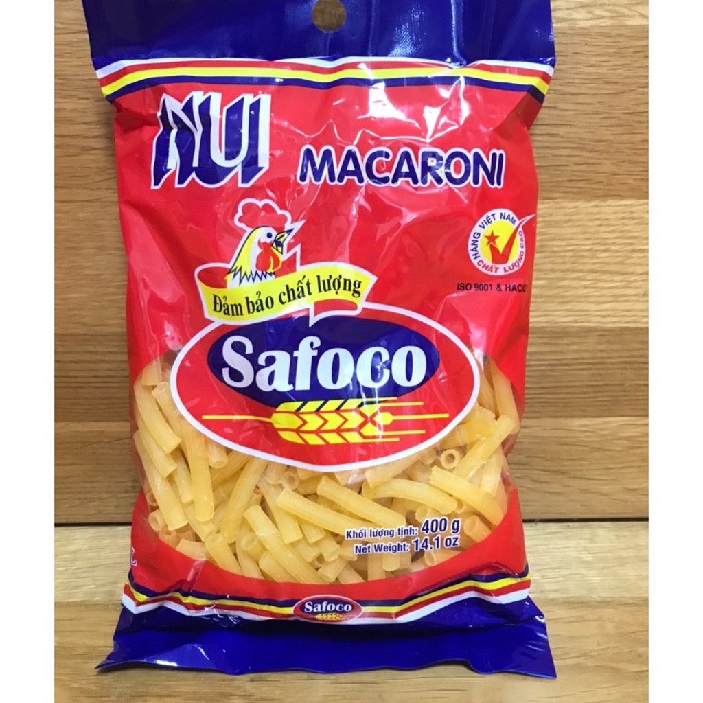 Nui Safoco Loại 400gr và 500gr