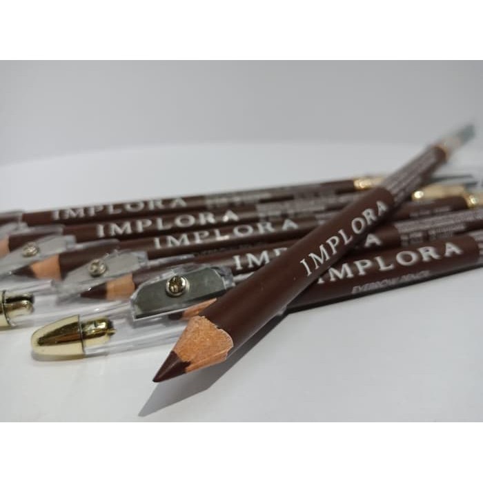 (hàng Mới Về) Bút Chì Kẻ Lông Mày 2 Trong 1 Implora (có Cọ) / Bpom Và Chính Hãng | BigBuy360 - bigbuy360.vn