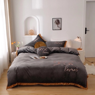 Set chăn ga Nỉ nhung tuyết mịn cao cấp 5 món