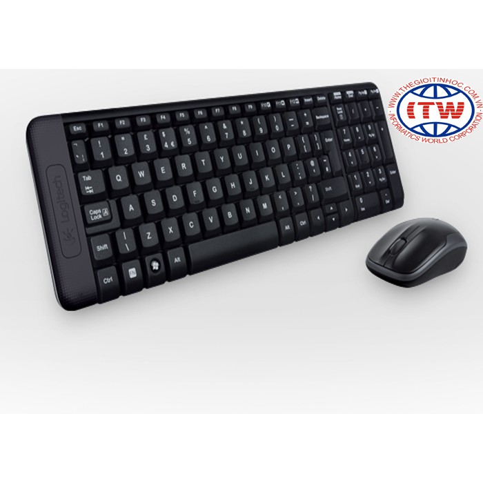 Bộ bàn phím và chuột không dây Logitech Wireless MK220 | WebRaoVat - webraovat.net.vn