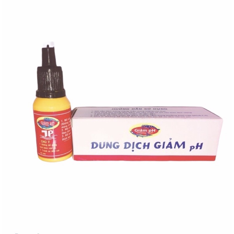 Dung dịch GIẢM pH nước | Xử lý hồ nuôi cá, hồ thủy sinh