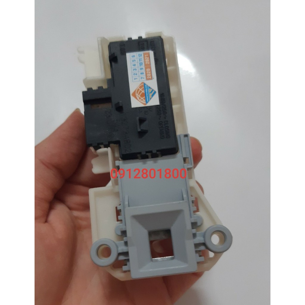 Công tắc khóa cửa máy giặt Electrolux 3 chân 85761, 85762, 85661