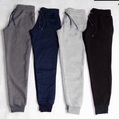 Quần Jogger Nam Thun Nỉ Ống Bó Có Big Size từ 40-80kg