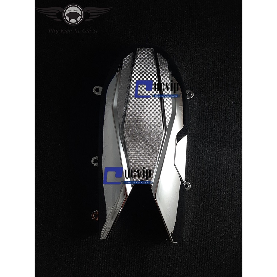 Chụp Lốc Máy Sau AirBlade 2016 - 2019 Xi Mạ Crom MS2577