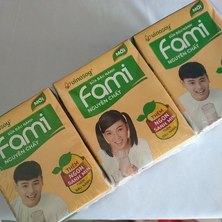 Sữa đậu nành Fami lốc 6 hộp x 200ml