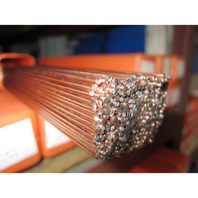Que Bù TIG Sắt ER 70S-6 Cỡ 1.6  - 2.4* 1000mm Dùng Trong Hàn Tig