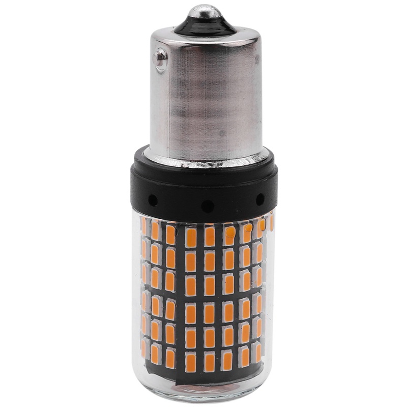 Set 2 đèn LED tín hiệu đuôi xe ô tô 1156 Canbus BAU15S P21W 144Smd 3014