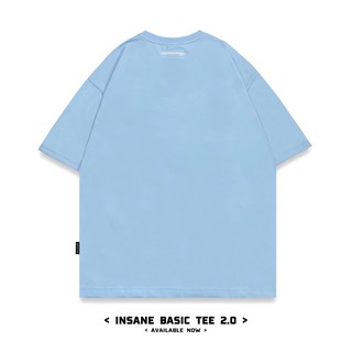 [Áo thun Insane®] Insane Basic Tee ver 2.0 - Baby Blue