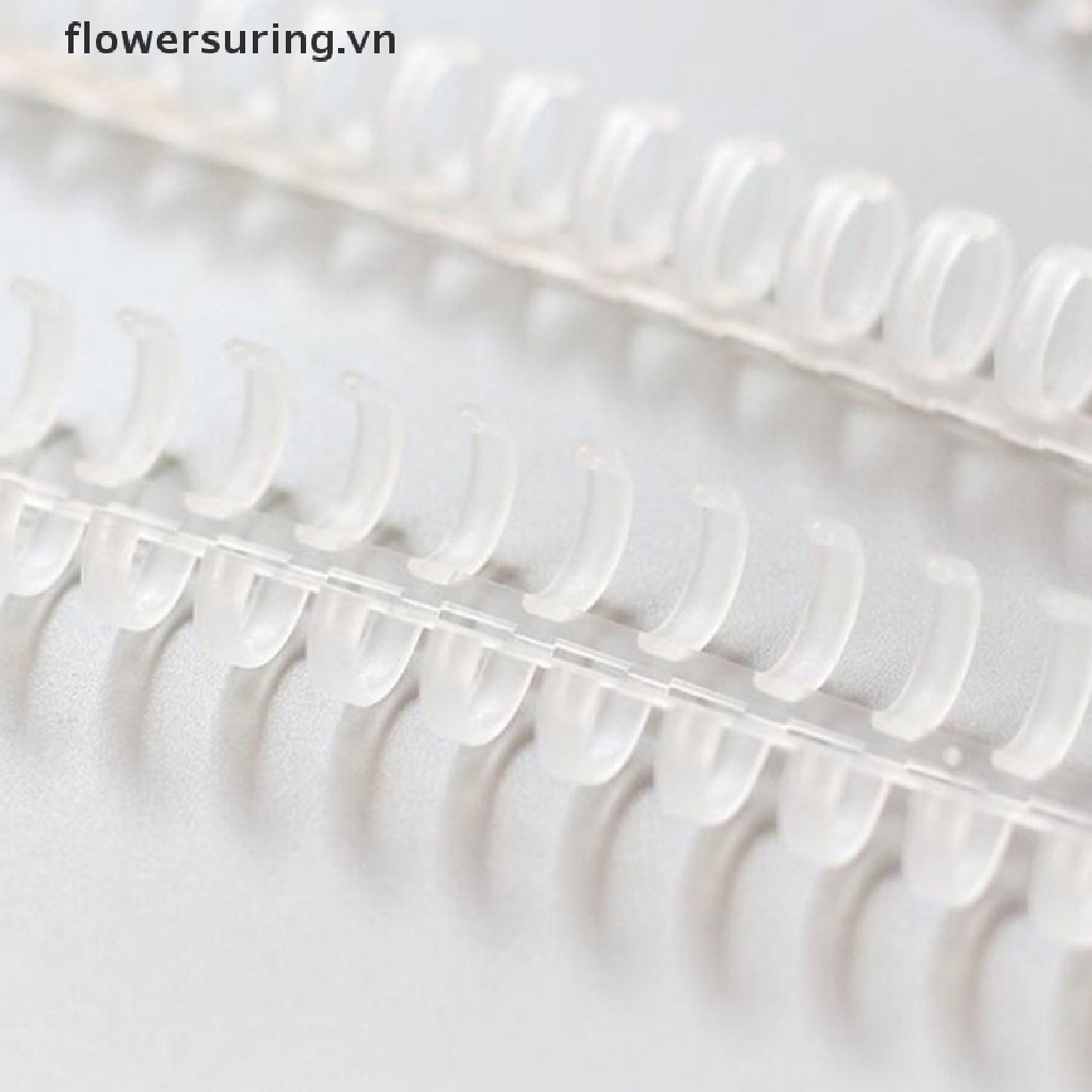 Set 5 vòng lò xo 30 lỗ bằng nhựa tiện dụng cho văn phòng