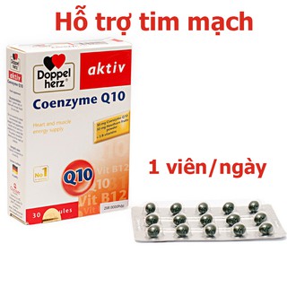 Hỗ Trợ Tim Mạch Coenzym Q10 Hộp 30 Viên [NK Chính Hãng]
