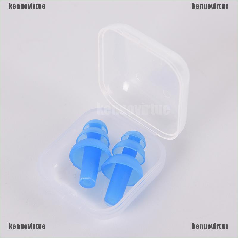 Nút bịt tai làm giảm tiếng ồn khi đi bơi bằng silicone mềm có thể tái sử dụng được