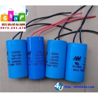 Tụ điện máy bơm nước cho các loại mô tơ - Thông số : 20uf, 35uf, 40uf, 50uf, 100uf, 200uf,300uf, 400uf-Giadung24h