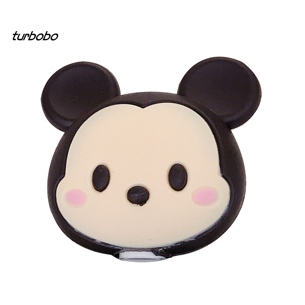 Đầu bảo vệ cáp sạc hình động vật dễ thương chất liệu silicon cho Iphone