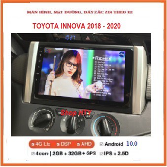 Chọn Bộ màn hình,Đầu DVD Android RAM1/2G-ROM16/32G Cho Ô Tô INNOVA 2018-2020 Tích Hợp GPS Chỉ Đường, Xem Camera Lùi...