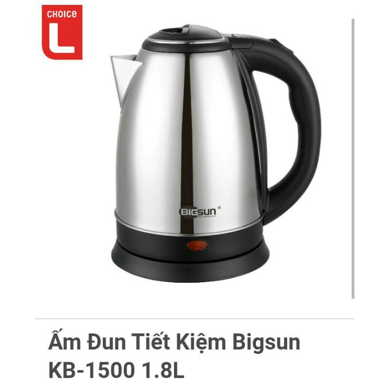 Ấm đun tiết kiệm Bigsun KB -1500 1,8L