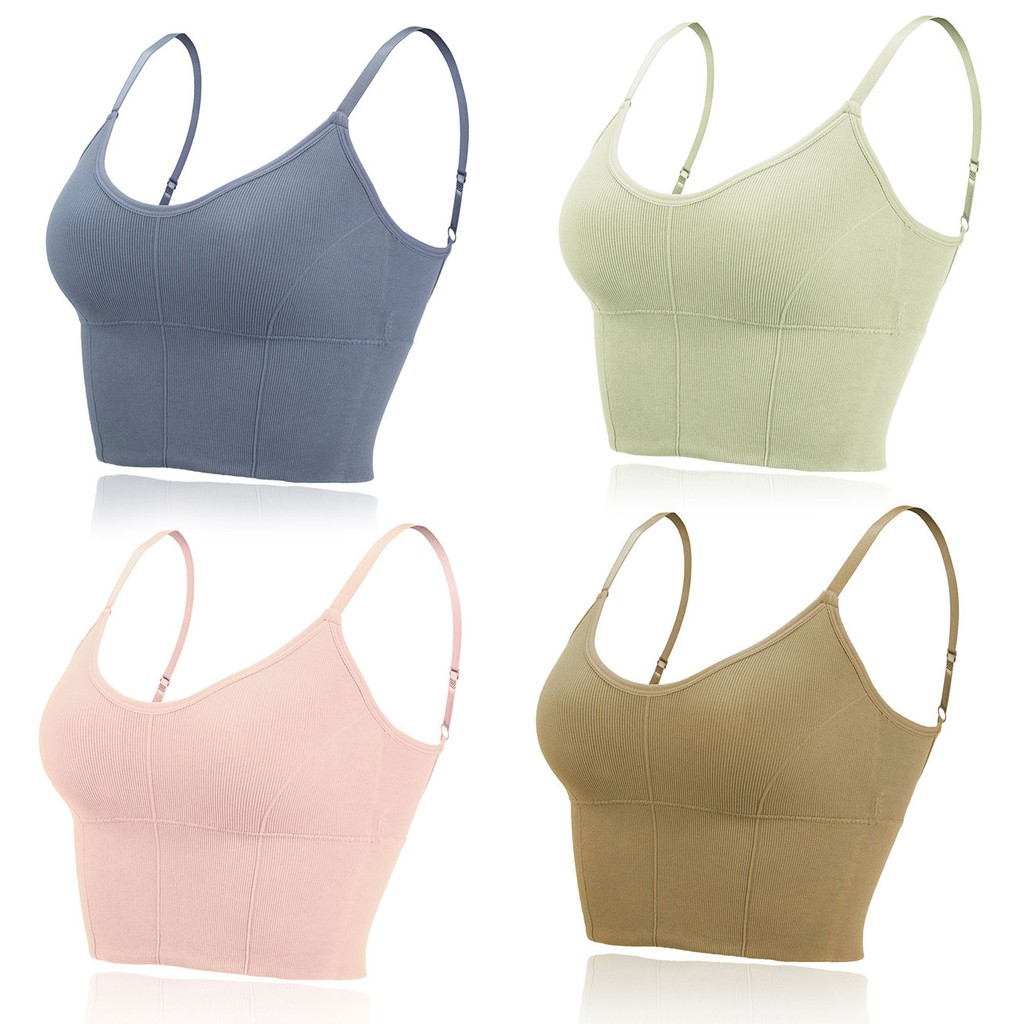 Áo Bra Che Bụng Lưng Chữ U Tập Yoga Gym - REQUANE