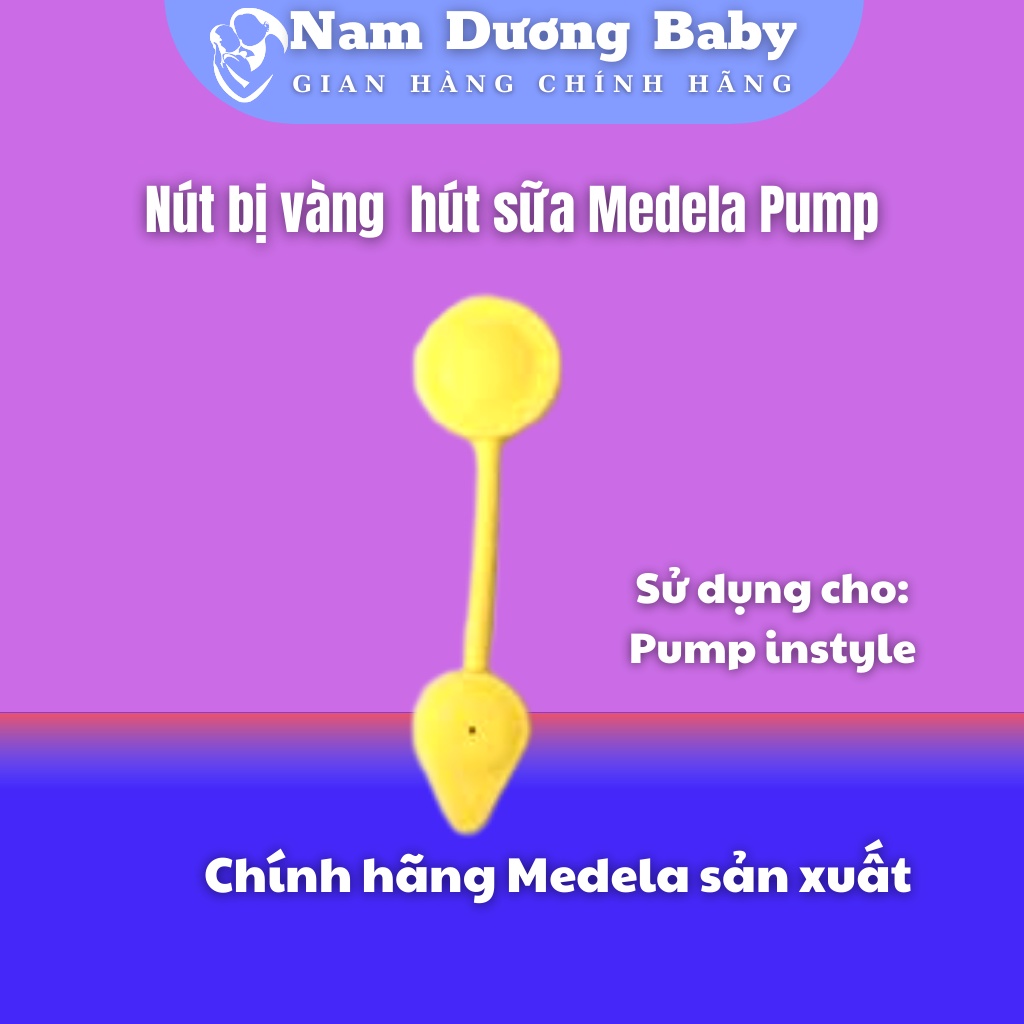 Nút vàng chính hãng dùng cho máy medela pump , phụ kiện máy hút sữa  pump instyle  chính hãng nhập Mỹ