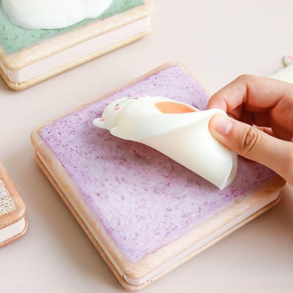 Sổ Tay Ghi Chú Họa Tiết Lát Bánh Mì Sáng Tạo