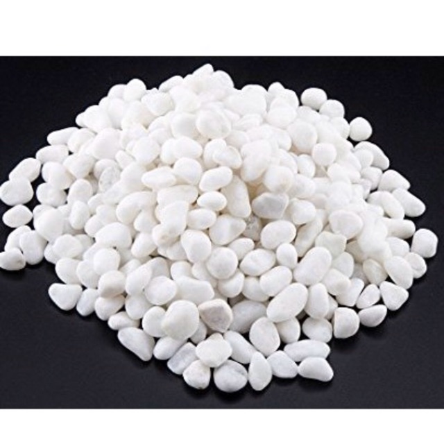 0.5kg Đá sỏi trắng trang trí chậu cây, bể cá