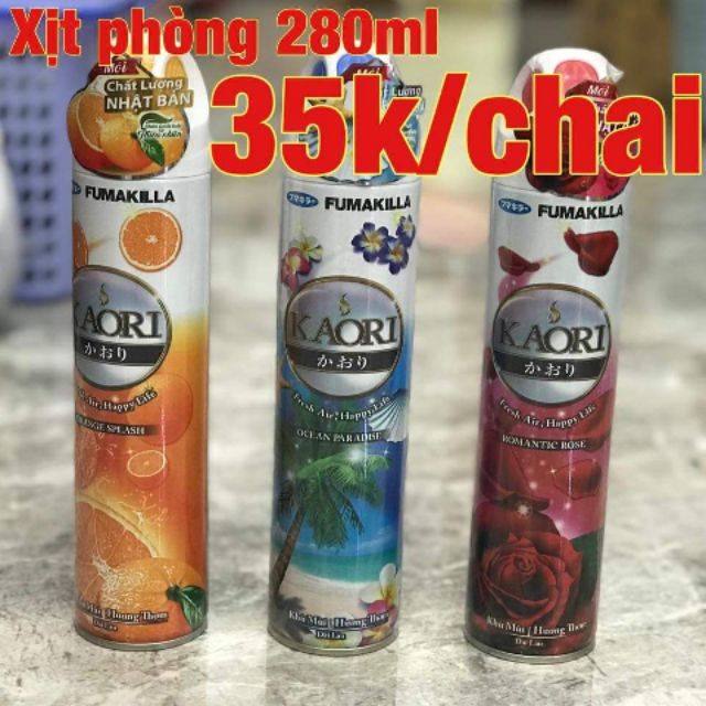 Xịt phòng kaori 280ml