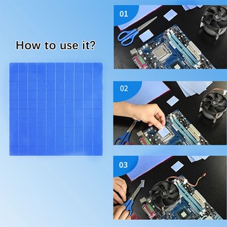 [carfire]CPU Thermal Pad Silicone Conductive Pad Heatsink Cooling Mat for Computer