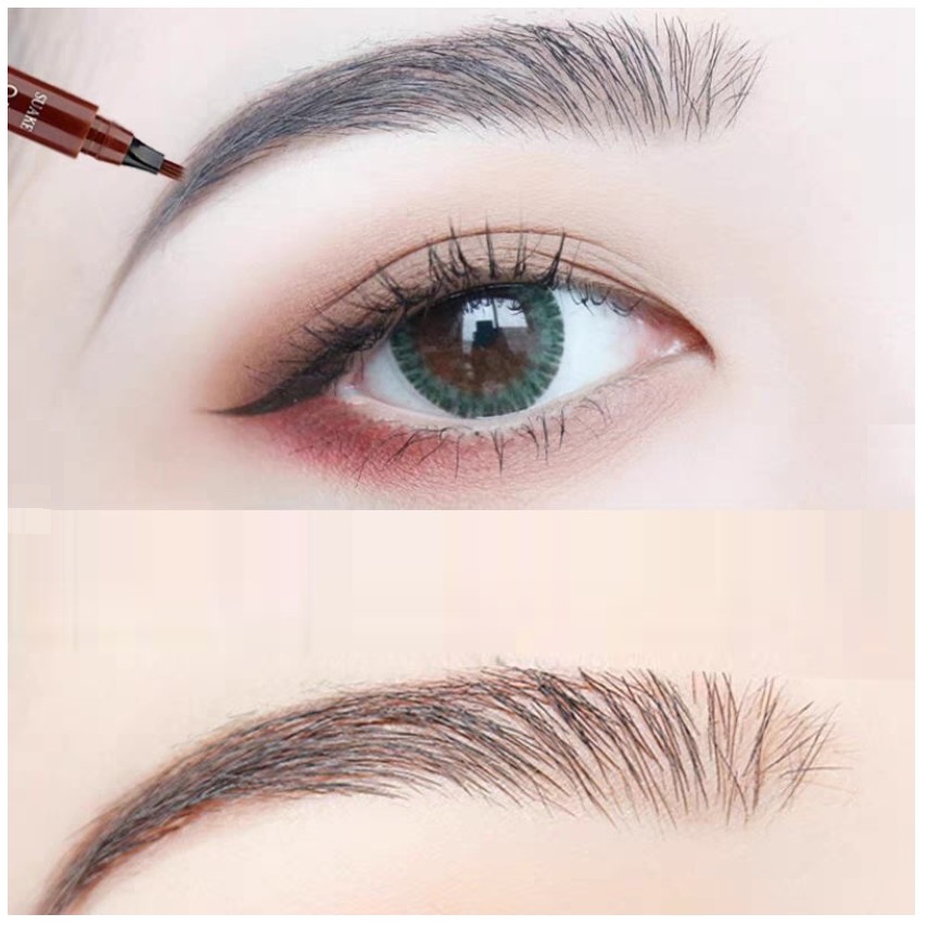 Chì kẻ mày gẩy sợi SUAKE 4 ngòi nét mảnh lâu trôi Eye Brow Contouring 5g | WebRaoVat - webraovat.net.vn