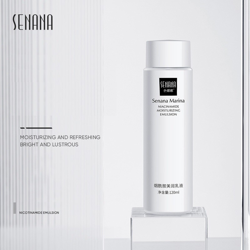 [ Bộ Đôi ] Nước Hoa Hồng Toner Trẻ Hóa Cân Bằng Da Senana 120ml + Nhũ Tương Dưỡng Thể Senana 120ml Dưỡng Trắng Cấp Ẩm Da