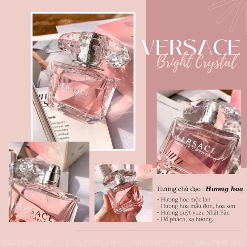 Nước hoa nữ mùa hè Versace Bright Crystal