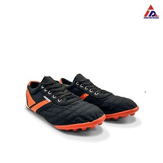 Giầy vải ĐB 16-3.4 - Màu đen viền cam