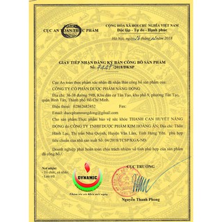 Giải độc gan, mát gan, thanh nhiệt cơ thể Thanh Can Huyết Năng Động Hộp 100 viên