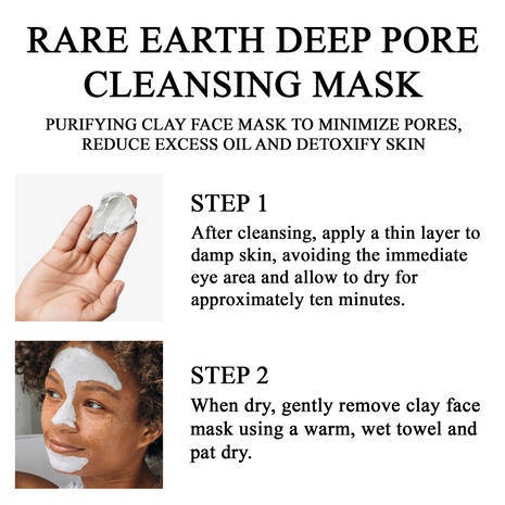 Mặt nạ đất sét Anchuyt làm sạch lỗ chân lông làm sáng da loại bỏ mụn đầu đen-Kiehls Rare Earth Pore Cleansing Mask 125ml