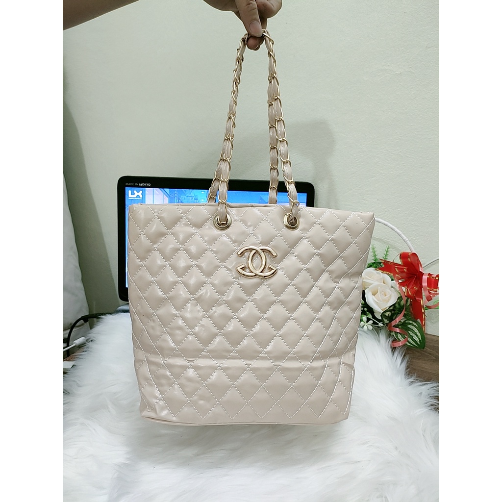 Túi xách chanel size 40 đáng vuông sang trọng - Túi đeo vai thanh lịch size 40 đường chỉ chắc chắn