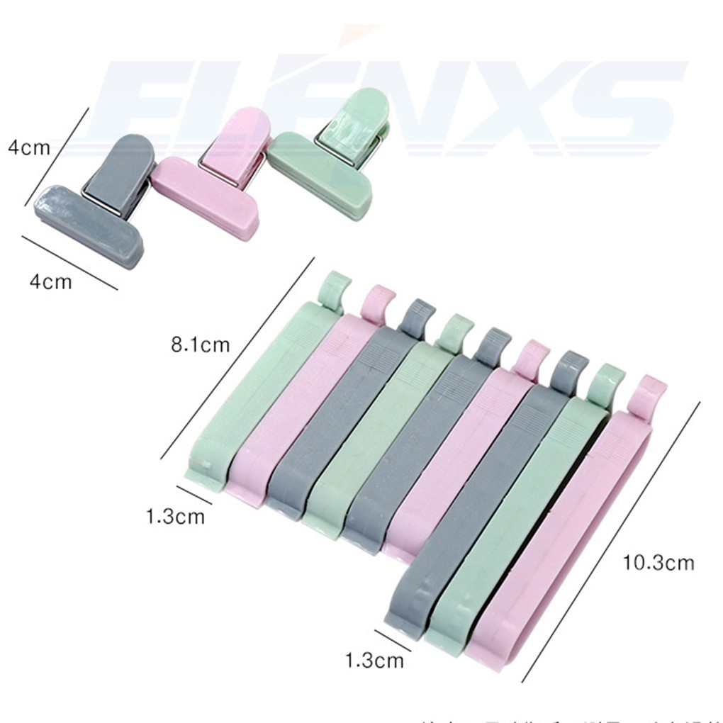 Bộ 12 Kẹp Nhựa Bảo Quản Thực Phẩm Tiện Lợi