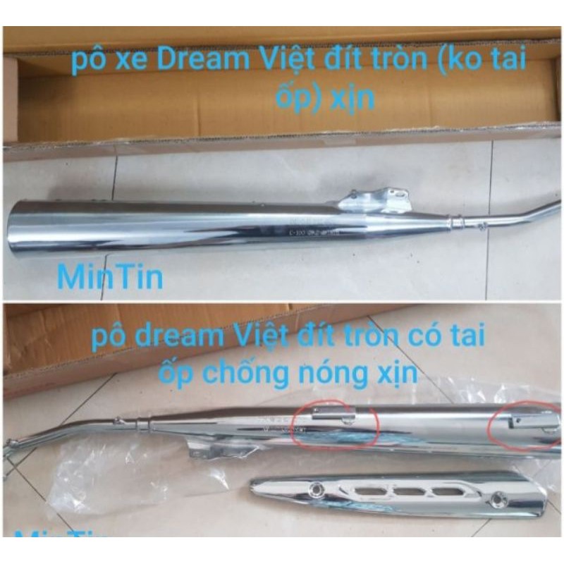 Pô xe dream việt