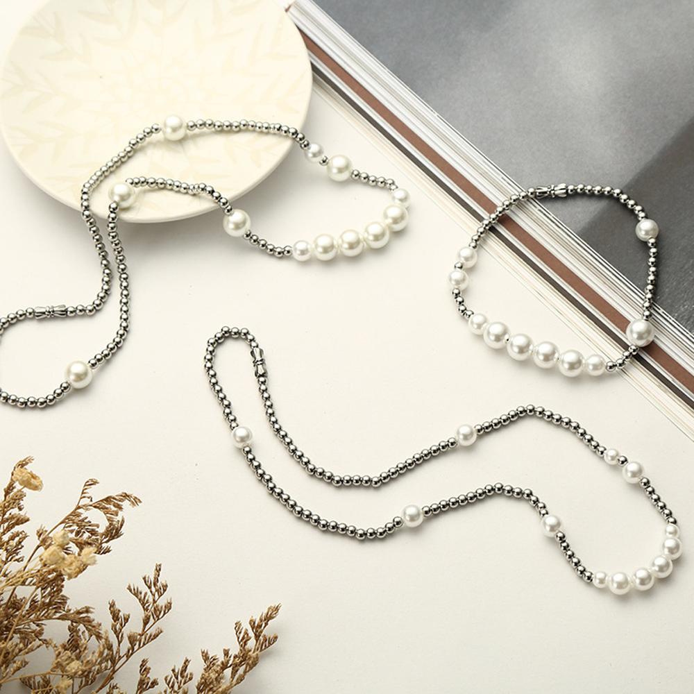 MOCHO Vòng Cổ Choker Phối Hạt Ngọc Trai Thời Trang