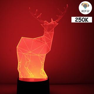 Đèn Led3D trang trí con Hươu