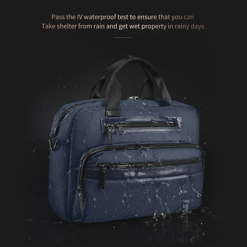 Túi hành lý Tigernu 5207 chống thấm nước kiểu dáng thời trang cho máy tính xách tay 14.1''