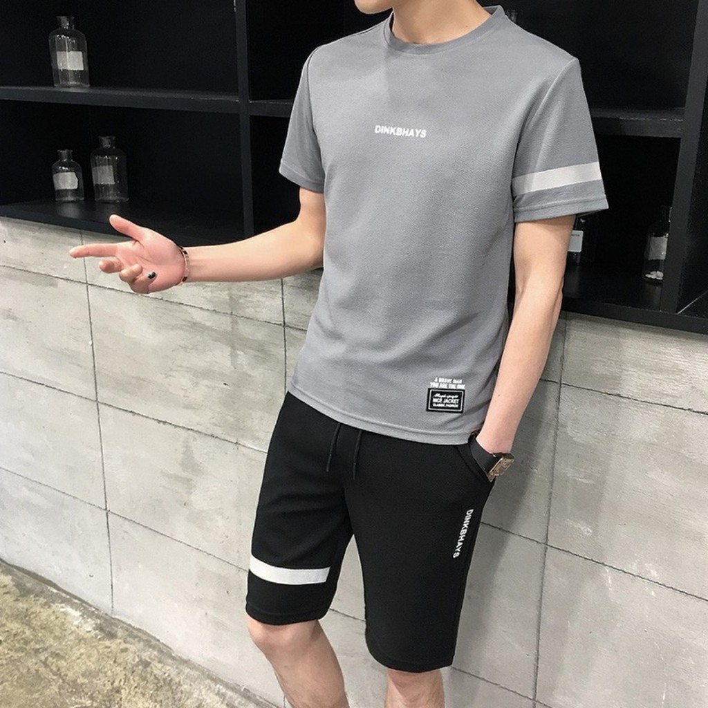 [🎁FREE SHIP💓 ]Bộ Thể Thao Hè Nam màu XÁM