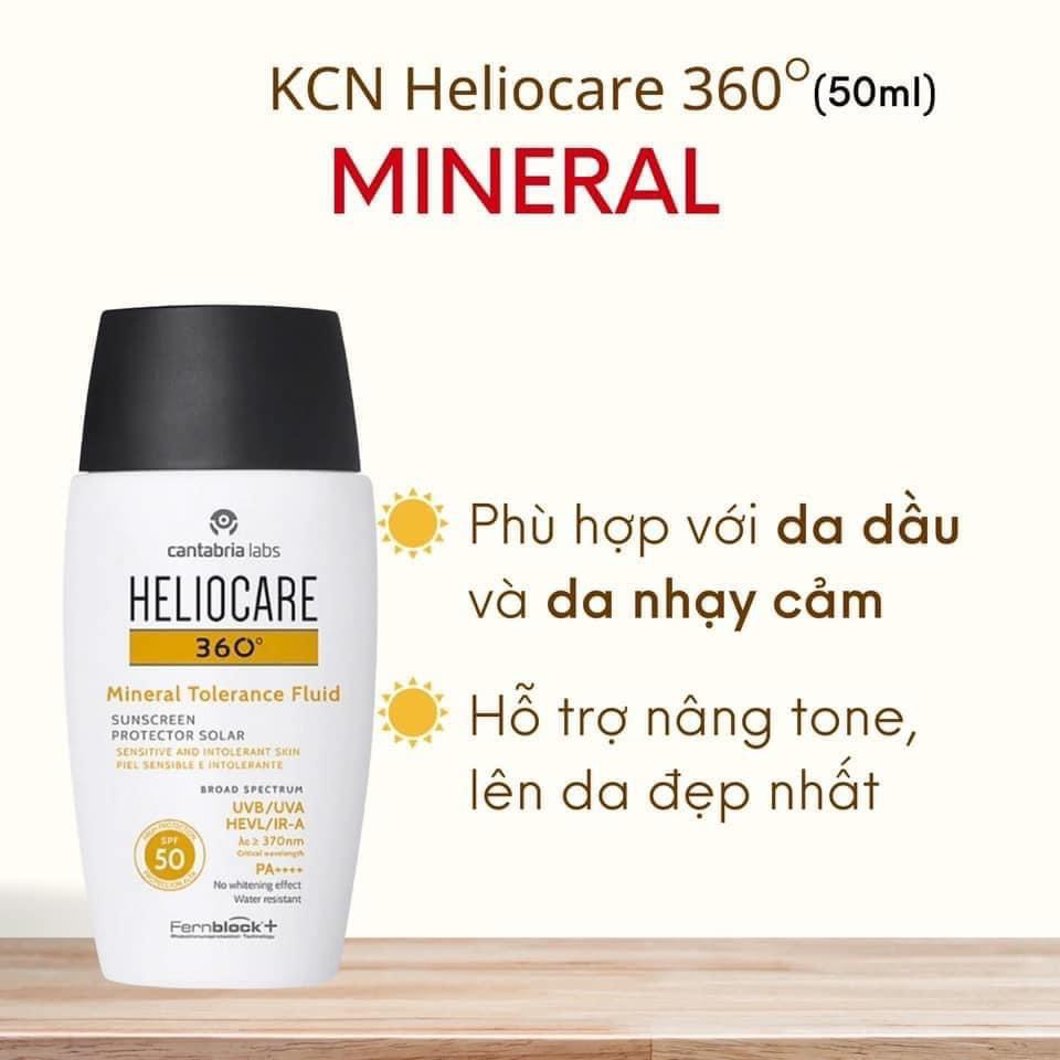Kem chống nắng Heliocare Mineral Tolerance 50ml - Helio Care