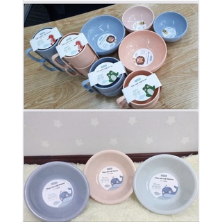 Bát cốc nhựa amori inochi ăn toàn cho bé♡♡♡