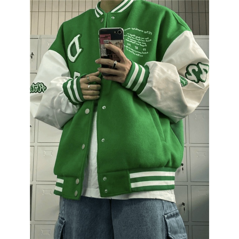 Áo Khoác Nỉ Nam Bomber Nút Cài 3 Màu Dễ Chọn Dễ Phối Đồ Form Rộng Mặc Thoải Mái [NEW UNISEX]